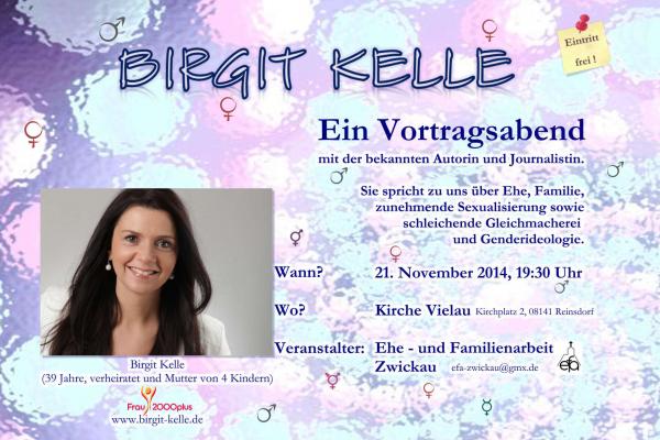 Vortragsabend mit Birgit Kelle